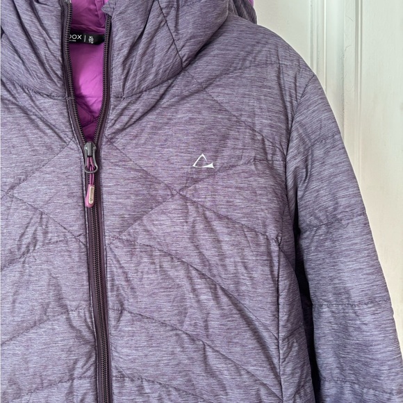 Women’s Paradox Purple Packable Lightweight Down Puffer Jacket Size XL - Picture 2 of 16